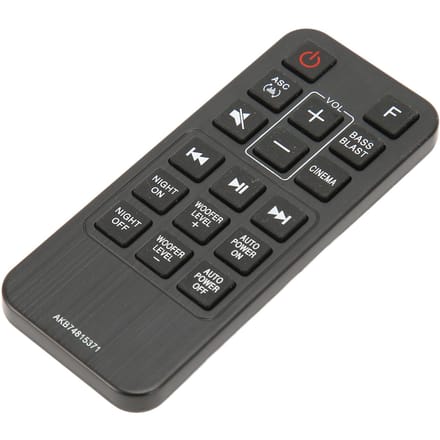 Soundbar Afstandsbediening Gevoelige Vervanging Bar Luidspreker Afstandsbediening voor SJ3 SP4 SK4D SK3D SL3D black
