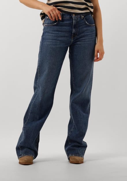 7 For All Mankind Tess Trouser Jeans Dames - Broek - Blauw - Maat 27