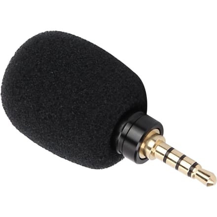 Mini Microfoon Draagbaar 3.5mm Jack Plug Voor Mobiele Smartphone (Vierpolig)