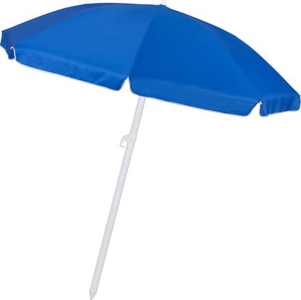 Springos Parasol | Strand Parasol | Parasols | Opvouwbaar | 240 cm | Blauw