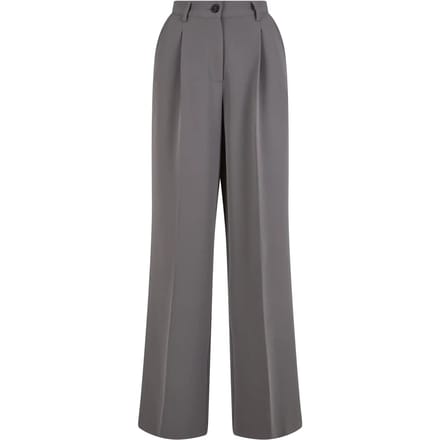 Urban Classics - Wide Leg Wijde broek - Taille, 30 inch - Grijs