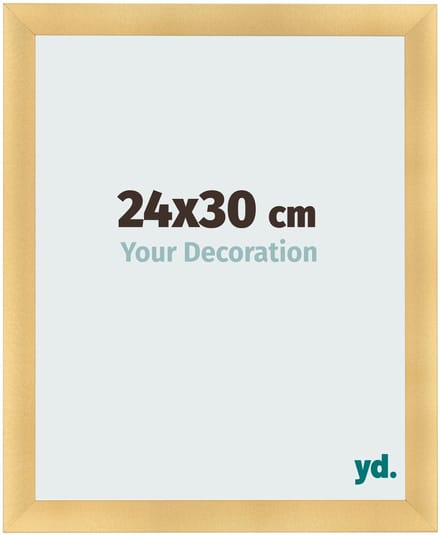Your Decoration - Fotolijst 24x30 cm - MDF - Goud Mat - Pisa