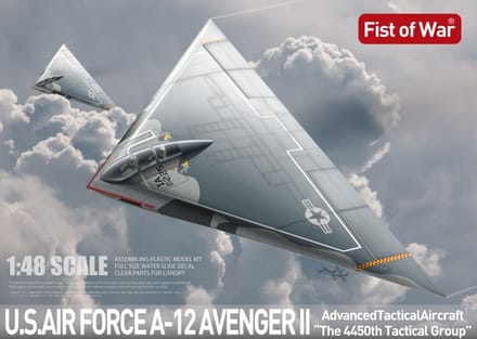 Modelcollect UA48005 U.S. Air Force A-12 Avenger II Schaal 1:48