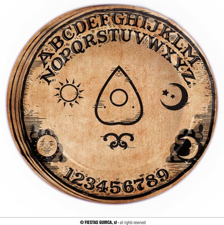 FIESTAS GUIRCA, S.L. - 8 Ouija papieren bordjes 23 cm