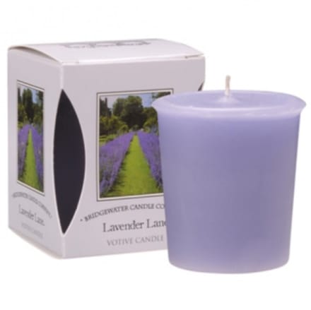 Bridgewater - Geurkaarsje - Votive - Lanvender Lane - 3 stuks - UITLOPEND
