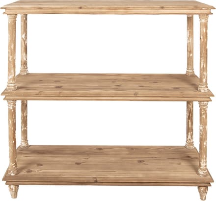 Clayre & Eef Kast 110x40x113 cm Bruin Hout