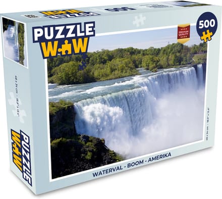 Puzzel Waterval - Boom - Amerika - Legpuzzel - Puzzel 500 stukjes