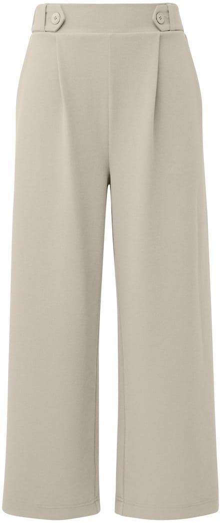 Q/S designed by - Dames broek - Maat 38 - Vrouwen - Creme - polyester