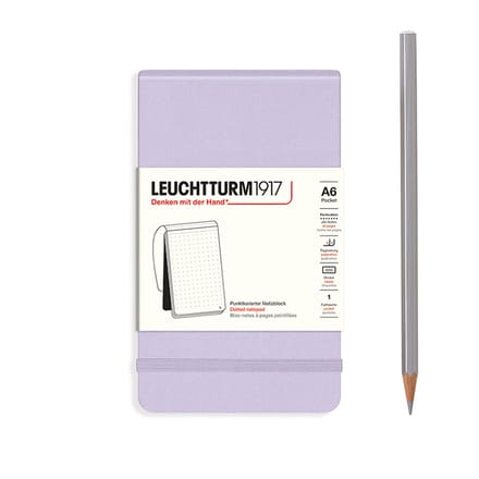 Leuchtturm1917 A6 Pocket Notitieblok dotted Lilac