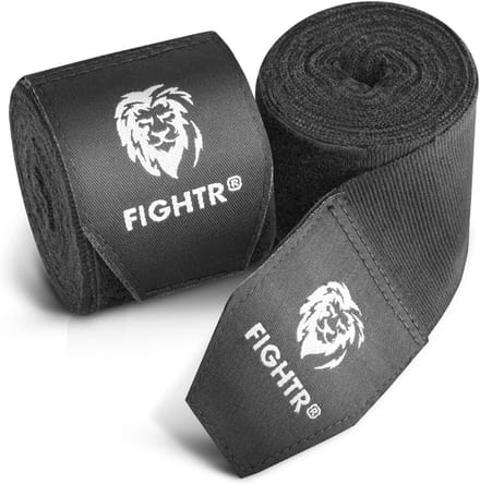 Handwraps 160" Semi-Elastisch met Duimlus voor Boksen en MMA