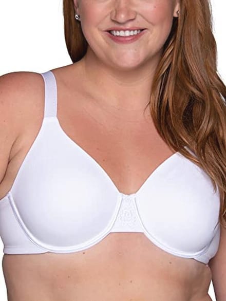 Minimizer BH voor Vrouwen - Verminder Buste Volume tot 3,8 cm, Niet-Gewatteerde Cups tot H in Ster Wit