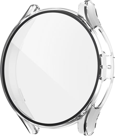 Strap-it PC Hard Case – Geschikt voor Samsung Galaxy Watch 5 40mm – Full Protect – Transparant