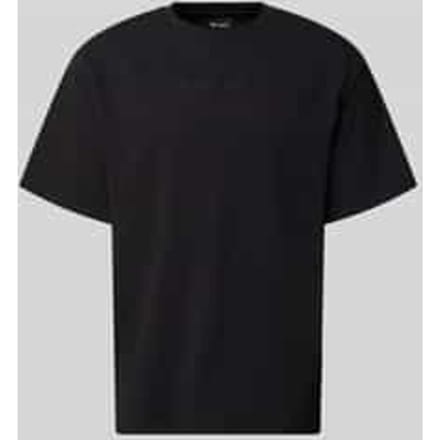 relaxed fit T-shirt met gestikt logo model 'Ikarus'