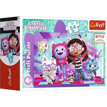Gabby's poppenhuis minipuzzel 54 stukjes - Trefl