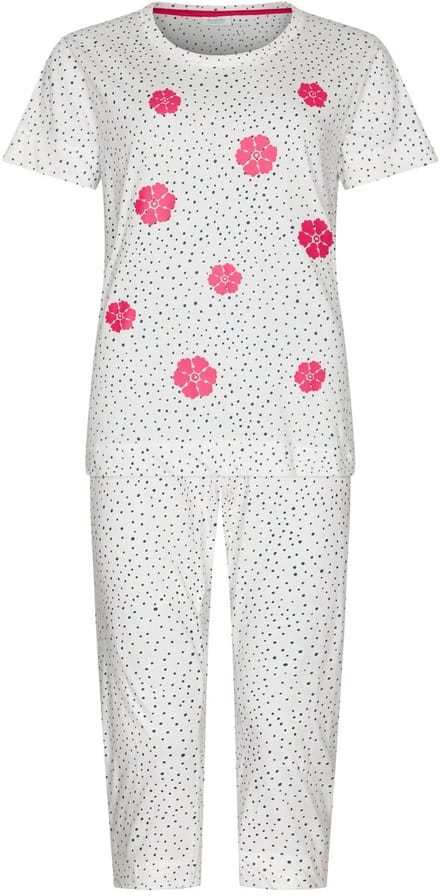 MyRebelle - Pyjama - Tropic Blush - Organisch Katoen - Ecru - Maat 48