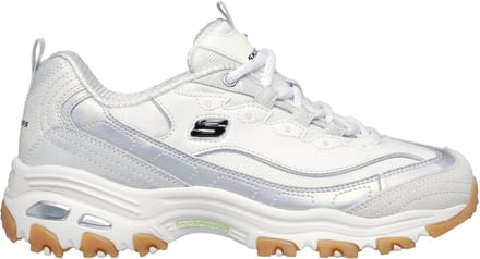 Skechers D LITES - DAZZLING SHINE Dames Sneakers - Wit