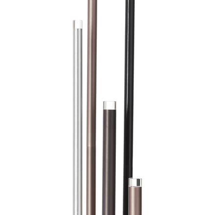 Brilliant LED vloerlamp Cembalo 5-lamps met voetdimmer