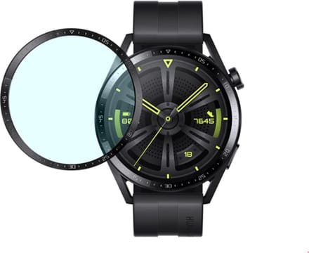 Strap-it Screen protector PMMA - Full cover protector geschikt voor Huawei Watch GT 3 46mm