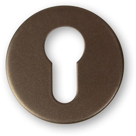Cilinderrozet Ivana Rond 52Mm Pc Rvs Brons