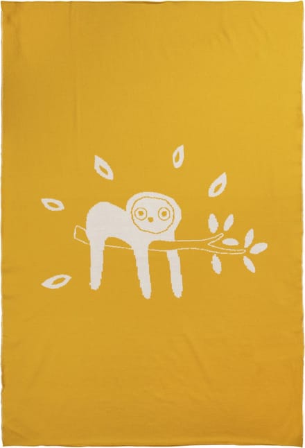 Briljant Baby Wiegdeken - 75x100 cm - Jungle Dusk Geel