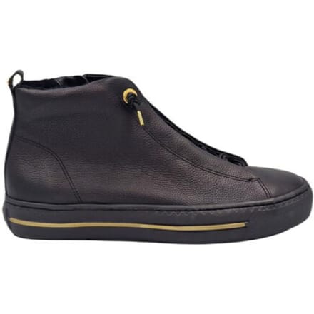 Paul Green 5283 Sneakers - Leer - Dames - Zwart - Maat 40