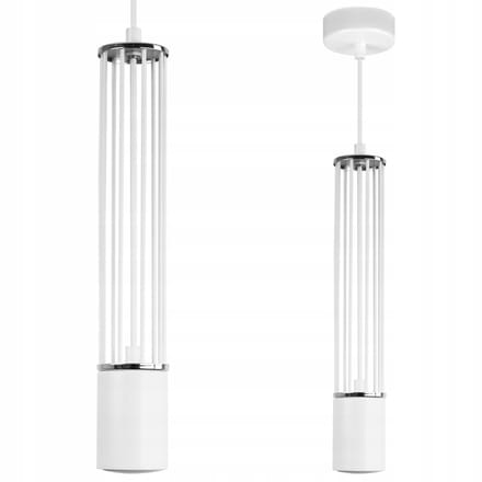 Moderne Witte Hanglamp GU10 voor Keuken of Eettafel - Loft Stijl