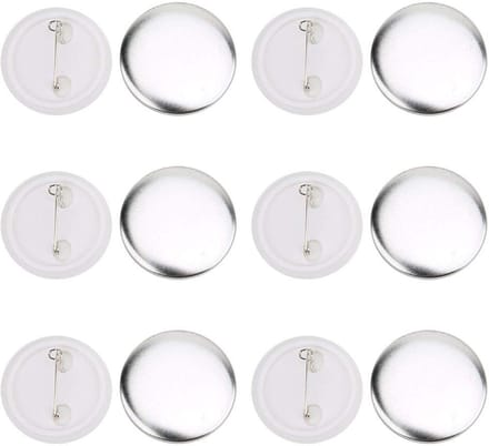 Dailygoods- Button Badges 100 Stuks - 37mm Rond - Metaal - Badge Maker - Duurzaam - Lichtgewicht - Handzaam