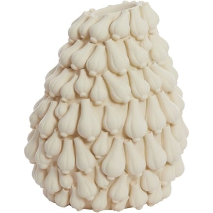 Light & Living Vaas Garlic 47cm - Crème