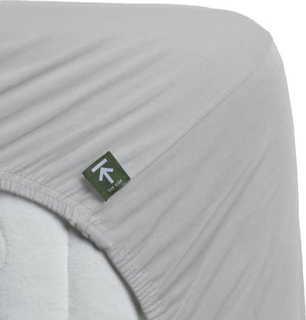 Beddinghouse - Jersey-stretch - Split-topper - Hoeslaken - 180x220 cm - Licht grijs
