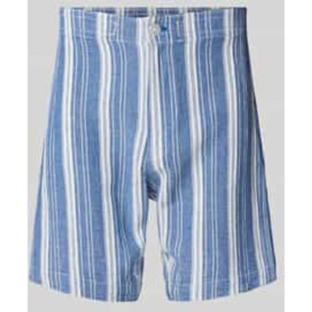 Regular fit korte broek met structuurmotief, model 'Resort'
