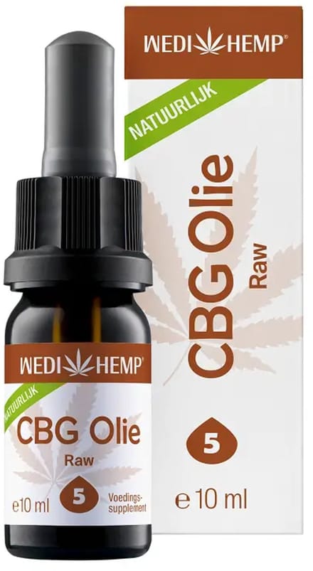Wedihemp - CBG Olie 5% - 10ml - full spectrum - incl. CBD olie