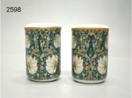 Lesser & Pavey peper en zoutstel William Morris Pimpernel – Keramiek