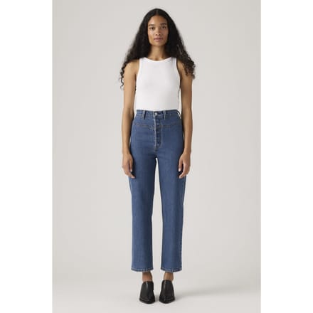 Levi's Ribcage Western Yoke Valley View Stone Taglia: W29L27 | Pantaloni Outlet | Donna