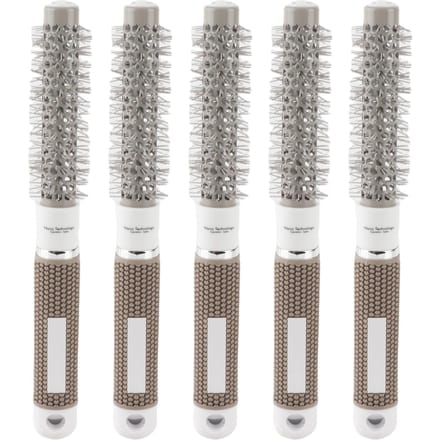 Professionele Haarstyling Borstels Hittebestendig Keramisch Ijzer Rond Kam (19 mm) gray