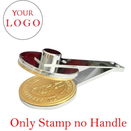 Gepersonaliseerde Boek Embosser Stempel Gepersonaliseerde School Bruiloft Papier Embosser Kleine Bedrijf Notaris Zegel gray