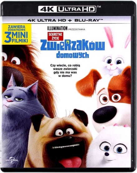 Huisdiergeheimen [Blu-Ray 4K]+[Blu-Ray]