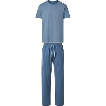 ESMARA MEN Heren pyjama (Blauw, S)