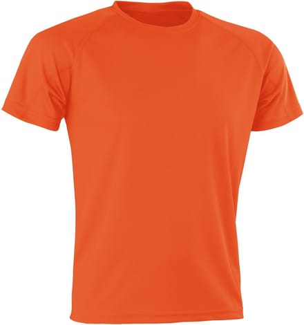 Spiro Volwassenen Unisex Impact Aircool Tee (Oranje) L (RT287)