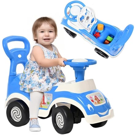 WOOPIE BABY Ride-on 4in1 Sorter Pusher Walker + Hoorn Opbergdoos