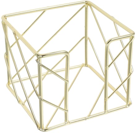 Unyqoos® Elegante metalen bureauorganizer voor notities en schrijfwaren