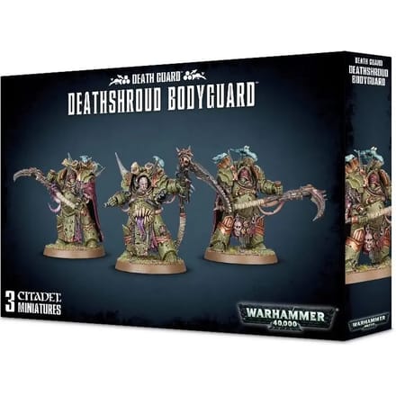 Beeldje Games Workshop Warhammer 40k - Death Guard Deathshroud Bodyguard