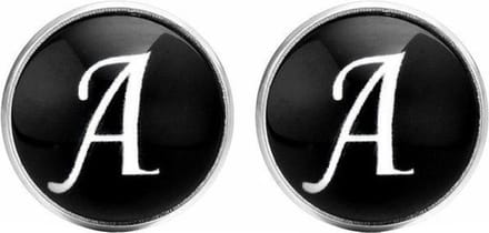 Fako Bijoux - Manchetknopen - Alfabet - Letter A