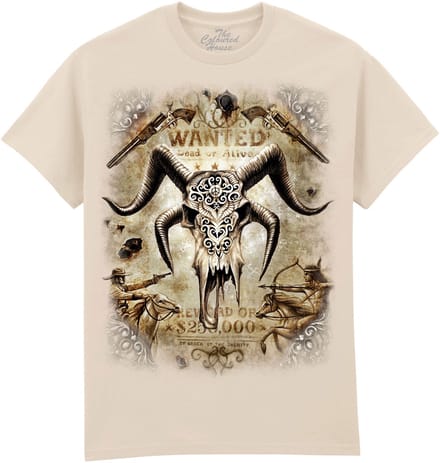 Skull Wanted The Coloured House T-shirt M