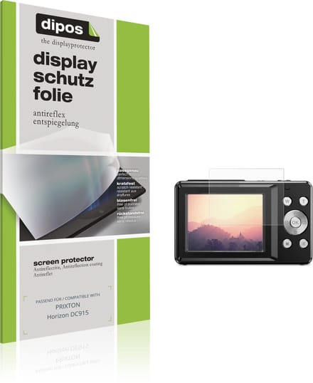 dipos – 4x Matte Beschermfolie geschikt voor PRIXTON Horizon DC915 | Krasbestendige & antireflecterende Screenprotector Ultra-Thin