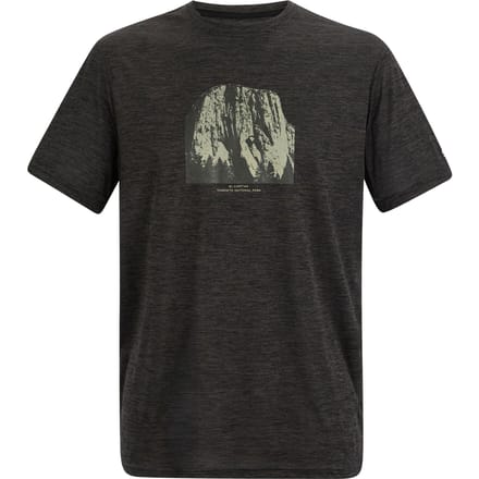 Regatta Heren Fingal Rock T-Shirt (Asgrijs Marl)