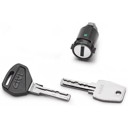 Givi Sluiting Van De Smart Lock-topkoffer Zilver