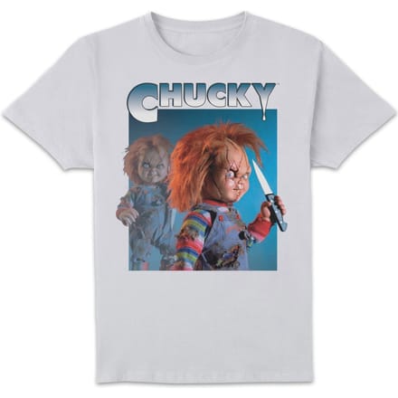 Chucky Nasty 90's T-shirt - Wit - M