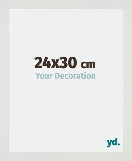 Your Decoration - Fotolijst 24x30 cm - MDF - Wit Mat - Mura