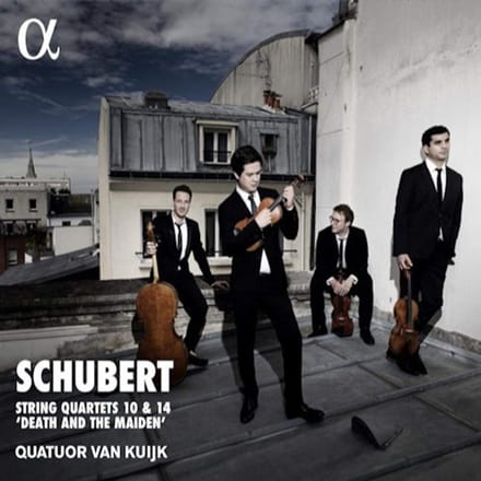 Quatuor Van Kuijk - Schubert: String Quartets 10 & 14 'Death And The Maiden' (CD)