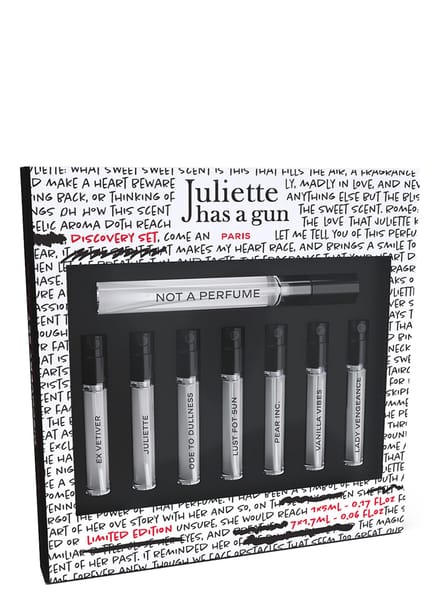 Juliette Has a Gun Discovery Kit incl. ex Vetiver 7 x 1.7 ml Eau de Parfum Set